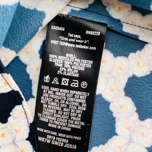 Ted Baker Blouse, Ted size 3, US size 8 - Picture 8 of 8